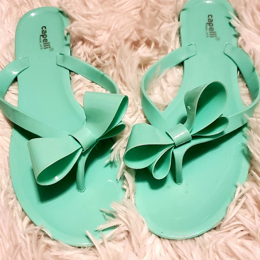 Women's Size 10 Mint Green Thing Sandal
